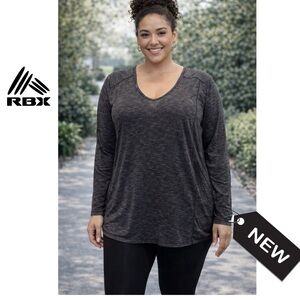 NWT RBX gray lightweight 2X Long sleeve act…